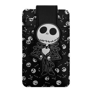 New Jack Skellington Card Holder Wallet Button Snap Closure